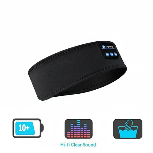 High-Tech Lindjee Bandeau Audio Bluetooth - Écoutez et Dormez!