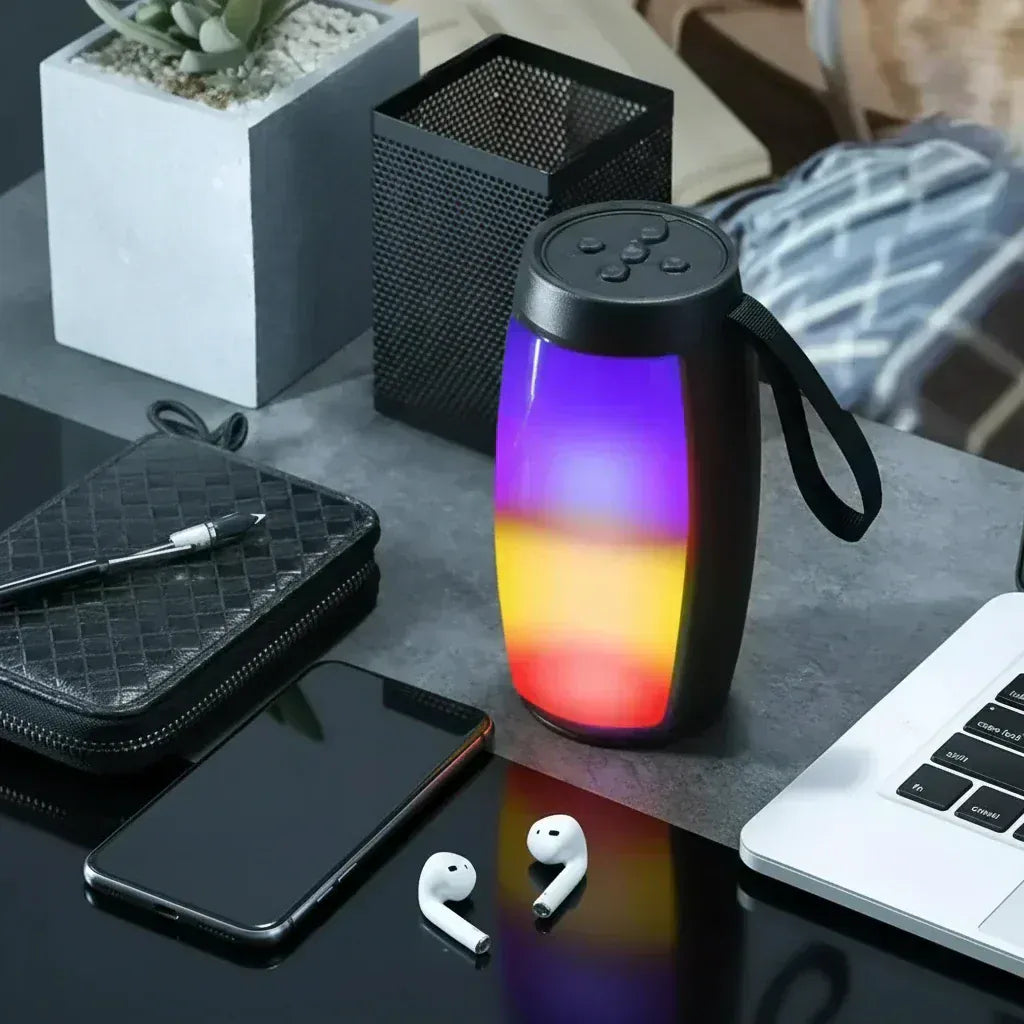 PHONEPACE LED Bluetooth Speaker - ambient sound and light effects by High-Tech Lindjee