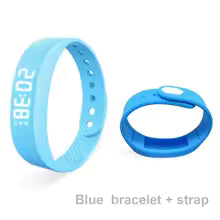 High-Tech Lindjee Bleu avec sangle / Chine Bracelet Smart LED