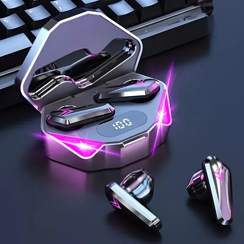 High-Tech Lindjee black X15 Earbuds Bluetooth Headset