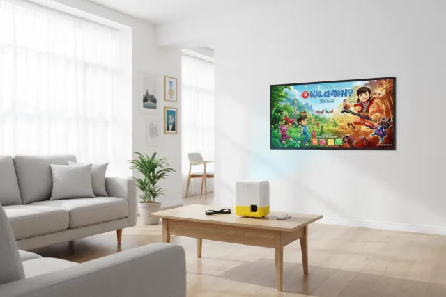 High-Tech Lindjee Projecteur Mini Portable Projector